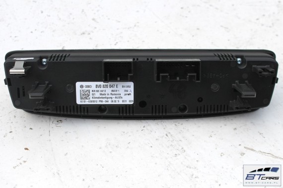AUDI A3 PANEL KLIMATYZACJI CLIMATIC 8V0820047E klimy moduł sterownik nawiewu 8V0 820 047 E 8V0820047E 8V0820047C 8V0820047E 8V