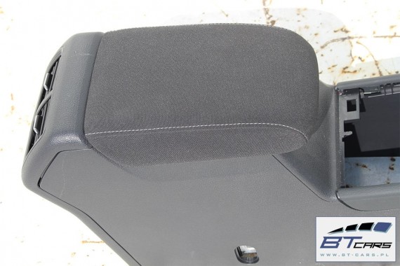 VW GOLF 7 VII TUNEL ŚRODKOWY + PODŁOKIETNIK 5G 5G1863241 5G1 863 241 TUNEL Z PODŁOKIETNIKIEM welur kolor czarny 5G0864207