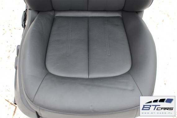 AUDI A6 4G SEDAN FOTELE KOMPLET FOTELI siedzeń siedzenia fotel tapicerka 4G5 skóra kolor czarny USA C7