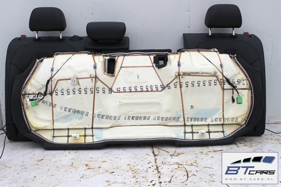 AUDI A6 4G SEDAN FOTELE KOMPLET FOTELI siedzeń siedzenia fotel tapicerka 4G5 skóra kolor czarny USA C7