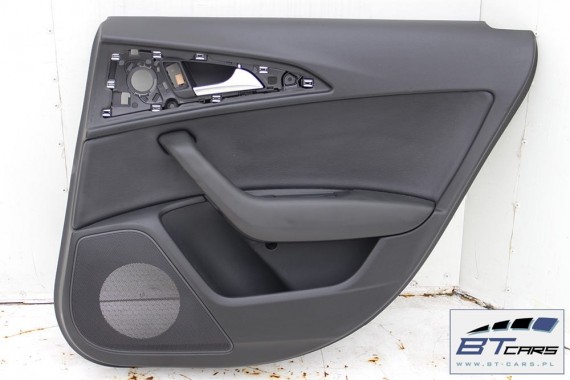 AUDI A6 4G SEDAN FOTELE KOMPLET FOTELI siedzeń siedzenia fotel tapicerka 4G5 skóra kolor czarny USA C7