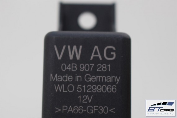VW POLO AUDI A1 PRZEKAŹNIK ŚWIEC 04B907281 04B 907 281 / 6C 8X żarowych