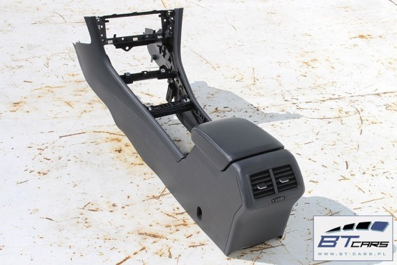 VW GOLF 7 VII TUNEL ŚRODKOWY + PODŁOKIETNIK 5G 5G1863241 5G1 863 241 TUNEL Z PODŁOKIETNIKIEM skóra kolor czarny