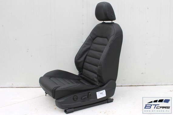 VW GOLF 7 VII FOTELE KOMPLET FOTELI siedzeń siedzenia fotel tapicerka 5G 5G4 5G0 skóra kolor czarny 5-drzwiowe drzwi