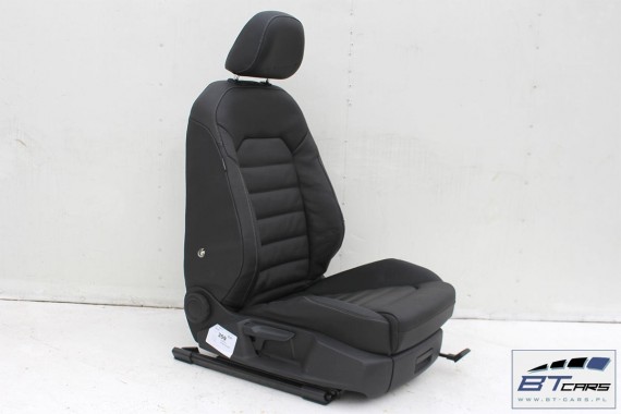 VW GOLF 7 VII FOTELE KOMPLET FOTELI siedzeń siedzenia fotel tapicerka 5G 5G4 5G0 skóra kolor czarny 5-drzwiowe drzwi