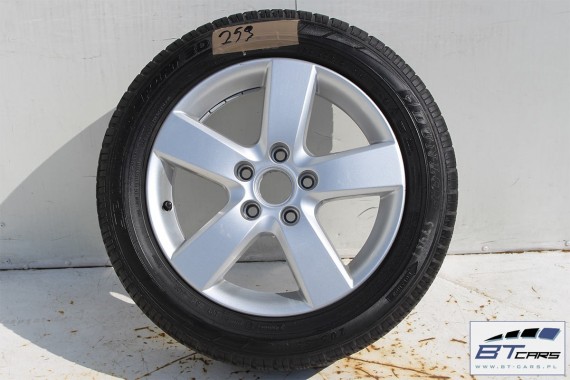 VW TOURAN GOLF V VI JETTA FELGI 16 OPONY ZIMA KOŁA felga 1T0601025M 6,5J*16H2 ET50 opona Dunlop SP Winter Sport 3D 205/55/16 91H