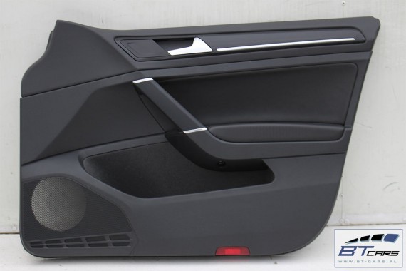 VW GOLF 7 VII FOTELE KOMPLET FOTELI siedzeń siedzenia fotel tapicerka 5G 5G4 5G0 skóra kolor czarny 5-drzwiowe drzwi