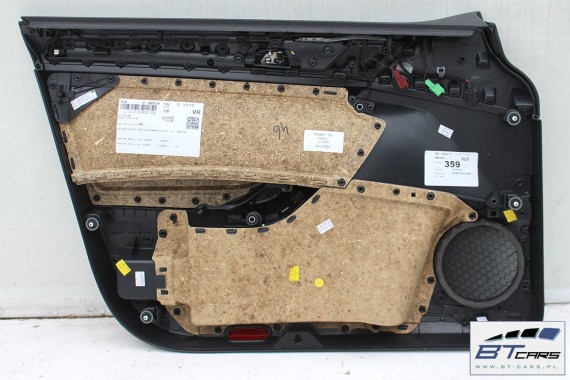 VW GOLF 7 VII FOTELE KOMPLET FOTELI siedzeń siedzenia fotel tapicerka 5G 5G4 5G0 skóra kolor czarny 5-drzwiowe drzwi