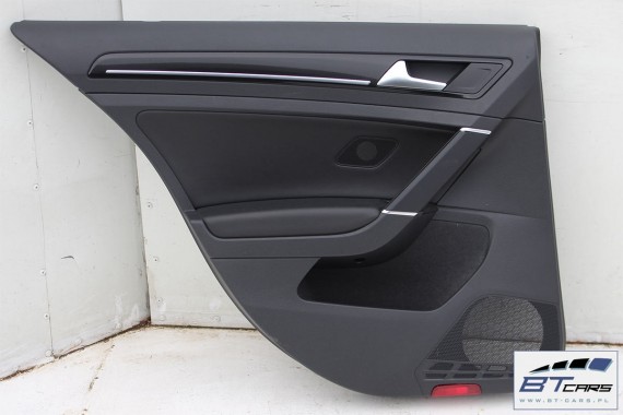 VW GOLF 7 VII FOTELE KOMPLET FOTELI siedzeń siedzenia fotel tapicerka 5G 5G4 5G0 skóra kolor czarny 5-drzwiowe drzwi