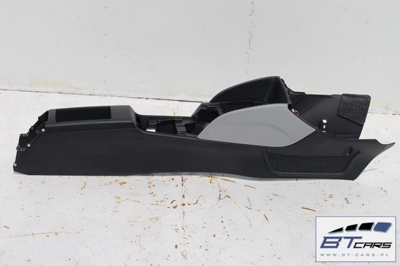 AUDI A3 TUNEL + PODŁOKIETNIK SKÓRA 8V1863241 RAI - soul / szary tytanowy  8V1 863 241 8V1863241 8V1863241J 8V1863241 8V1861690