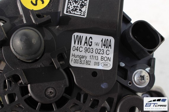 VW SEAT SKODA ALTERNATOR 140A / 04C903023C 04C903023CX 04C 903 023 C 04E903024Q 04C903023C 04C903023CX 04E903024Q 04C903023C