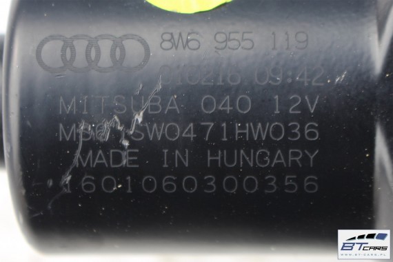 AUDI A5 MECHANIZM WYCIERACZEK 8W6955023 8W6955119 8W6 955 023 8W6955023B podstawa 8W F5 8W6955023D 8W6955023 8W6955023 8W6955023