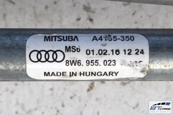 AUDI A5 MECHANIZM WYCIERACZEK 8W6955023 8W6955119 8W6 955 023 8W6955023B podstawa 8W F5 8W6955023D 8W6955023 8W6955023 8W6955023