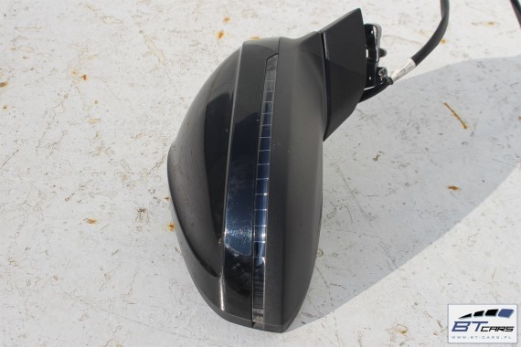 AUDI A5 SPORTBACK LUSTERKO DRZWI PRAWE ZEWNĘTRZNE 8 pin pinów kabli przewodów 8W F5 Kolor: LY9B -brylantowy czarny asystent pasa
