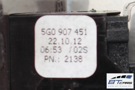 VW GOLF 7 VII CZUJNIK NASŁONECZNIENIA 5G0907451 5G0907451C 5G0 907 451 5G0907451 5G 5G0907451 5G0907451C 5G0907451 5G0907451C