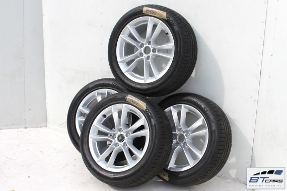 AUDI A4 A5 FELGI 17 OPONY LETNIE KOŁA felga 8W0601025AG 8W0 601 025 AG 7,5J*17H2 ET29 opona LATO Hankook Ventus S1 evo 225/50/17