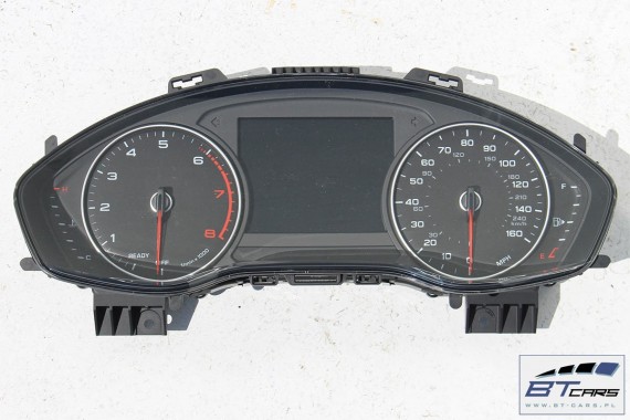 AUDI A4 ZEGARY LICZNIKI BENZYNA 8W5920840 8W5 920 840 ZEGAR LICZNIK BENZYNOWY WYŚWIETLACZ WIELOFUNKCYJNY MEDIUM 8W b9 8W5920840