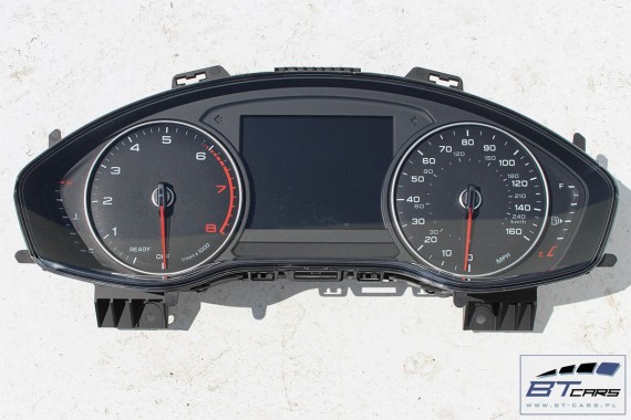 AUDI A4 ZEGARY LICZNIKI BENZYNA 8W5920840 8W5 920 840 ZEGAR LICZNIK BENZYNOWY WYŚWIETLACZ WIELOFUNKCYJNY MEDIUM 8W b9 8W5920840