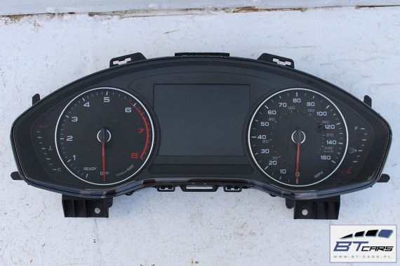 AUDI A4 ZEGARY LICZNIKI BENZYNA 8W5920840 8W5 920 840 ZEGAR LICZNIK BENZYNOWY WYŚWIETLACZ WIELOFUNKCYJNY MEDIUM 8W b9 8W5920840