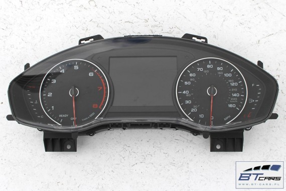 AUDI A4 ZEGARY LICZNIKI BENZYNA 8W5920840 8W5 920 840 ZEGAR LICZNIK BENZYNOWY WYŚWIETLACZ WIELOFUNKCYJNY MEDIUM 8W b9 8W5920840
