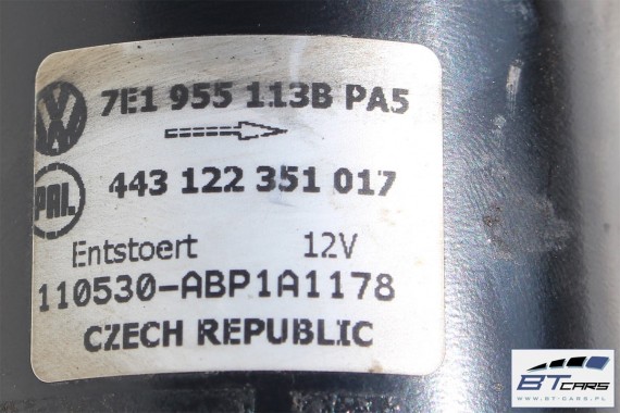 VW AMAROK MECHANIZM WYCIERACZEK 7E1955113B 2H1955023B 2H1955023C podstawa 2H1955023B 2H1955023E 2H1955023G 2H1955023A 2H1955023