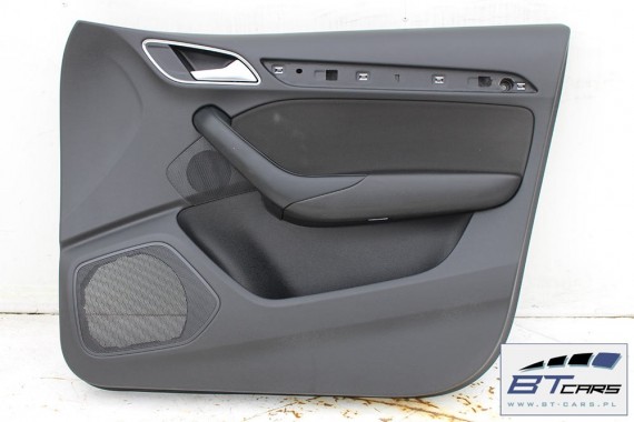 AUDI Q3 FL LIFT BOCZKI DRZWIOWE BOCZEK TAPICERKA 8U 8U1867103 8U1867104 8U0867303 8U0867304 8U0 867 303 czarne