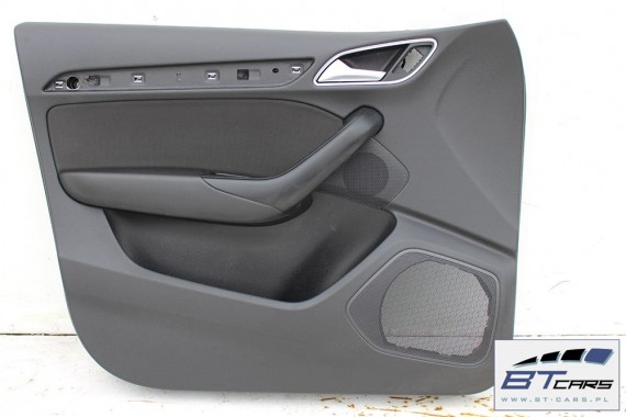 AUDI Q3 FL LIFT BOCZKI DRZWIOWE BOCZEK TAPICERKA 8U 8U1867103 8U1867104 8U0867303 8U0867304 8U0 867 303 czarne