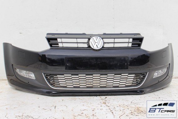 VW POLO PRZÓD maska zderzak pas przedni lampy wzmocnienie błotnik lampa 6R LC9X Kolor:  głęboka czerń 6R0 błotniki KOMPLETNY