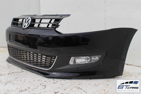 VW POLO PRZÓD maska zderzak pas przedni lampy wzmocnienie błotnik lampa 6R LC9X Kolor:  głęboka czerń 6R0 błotniki KOMPLETNY