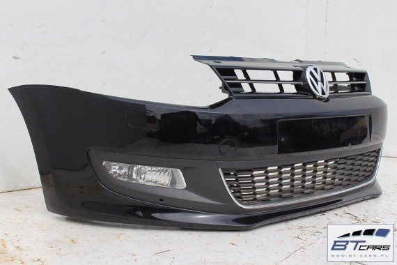 VW POLO PRZÓD maska zderzak pas przedni lampy wzmocnienie błotnik lampa 6R LC9X Kolor:  głęboka czerń 6R0 błotniki KOMPLETNY