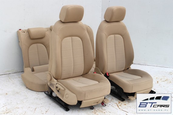 AUDI A6 SEDAN FOTELE KOMPLET FOTELI siedzeń siedzenia fotel tapicerka 4G 4G5 4G0 welur