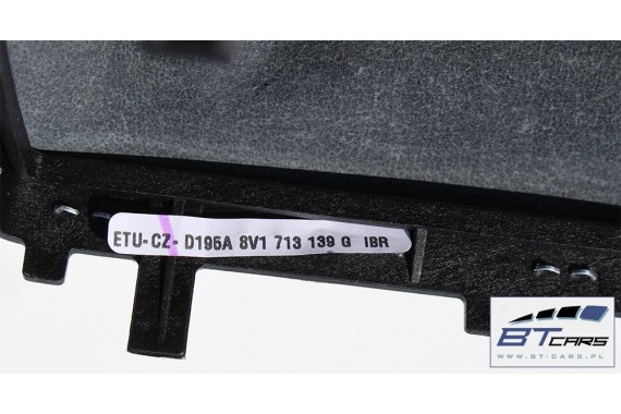 AUDI A3 GAŁKA ZMIANY BIEGÓW 8V1713139G 8V1 713 139 G kolor : IBR - czarny soul 8V 8V1713139G 8V1713139G 8V1713139G 8V1713139 FL