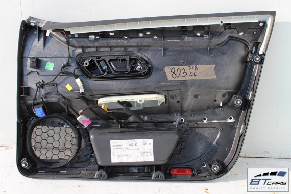 VW PASSAT CC BOCZKI DRZWI BOCZEK TAPICERKA 3C8 3C8867011 3C8867012 3C8867211 3C8867212 drzwiowy welur czarne 3C8 867 011