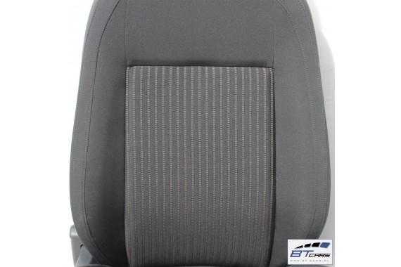 VW POLO SEDAN FOTELE KOMPLET FOTELI siedzeń siedzenia fotel tapicerka 6R welur kolor czarny