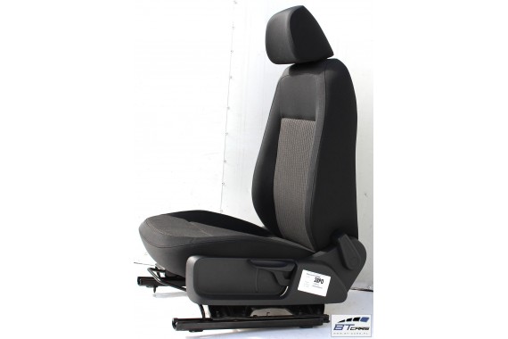 VW POLO SEDAN FOTELE KOMPLET FOTELI siedzeń siedzenia fotel tapicerka 6R welur kolor czarny