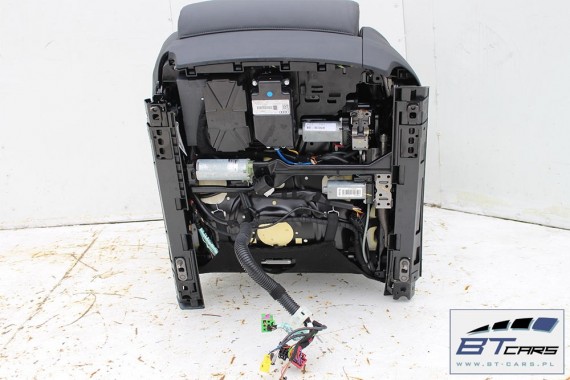 AUDI A8 FOTELE KOMPLET FOTELI siedzeń siedzenia tapicerka 4H D4 4H0 2010-2017 kolor czarny