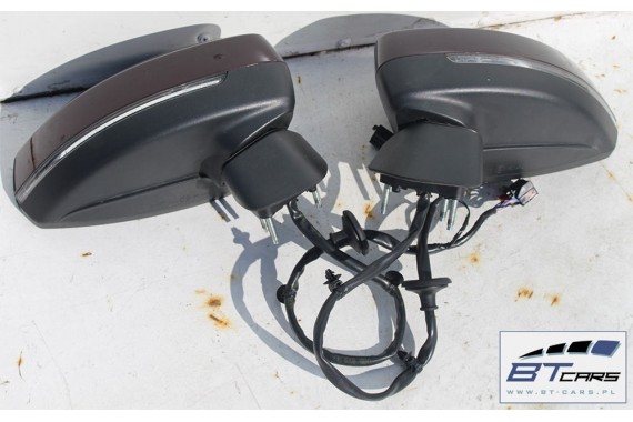 AUDI A3 SPORTBACK LUSTERKO DRZWI LEWE 10+2 pin 8V 8V4 LY4S Schirazerot metallic Czerwony zewnętrzne pinów kabli przewodów 8V0