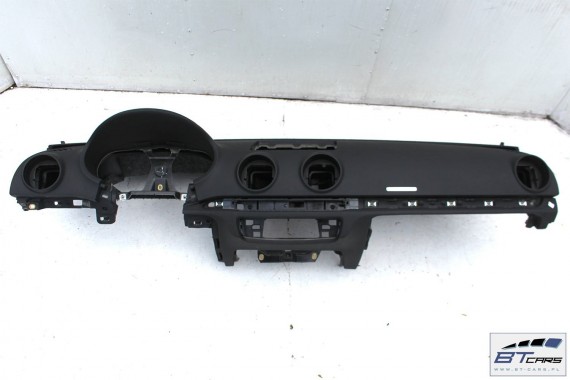 AUDI A3 KONSOLA DESKA ROZDZIELCZA KOKPIT PULPIT 8V 8V1857001 8V1 857 001 kolor czarny 2013- 8V1857001 8V1857001 8V1857001