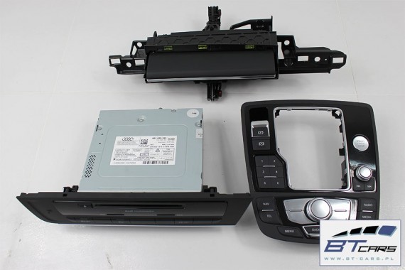 AUDI A6 ZESTAW MMI MONITOR + CZYTNIK + PANEL 4G1035193 4G1919601T 4G1919710E wyświetlacz ekran lcd  4G 4G1035193 4G1919710E