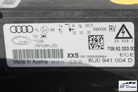 AUDI Q3 OFFROAD S-LINE KOMPLETNY PRZÓD maska błotnik zderzak pas przedni wzmocnienie XENON LED 8U LX2U 8U