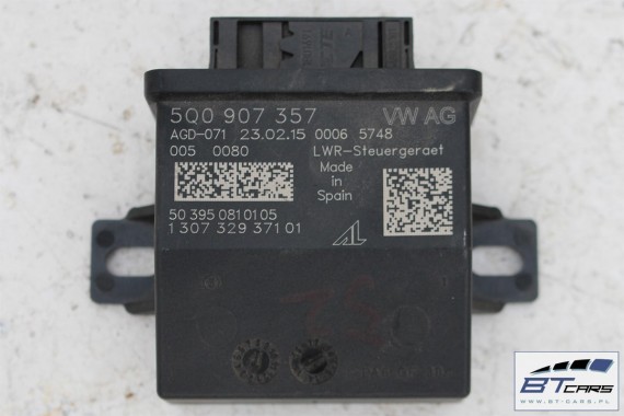 AUDI A3 TT VW GOLF 7 VII POLO PASSAT B8 TIGUAN TOURAN MODUŁ STEROWNIK ŚWIATEŁ 5Q0907357 5Q0 907 357 5Q0907357 REGULACJA ZASIĘGU