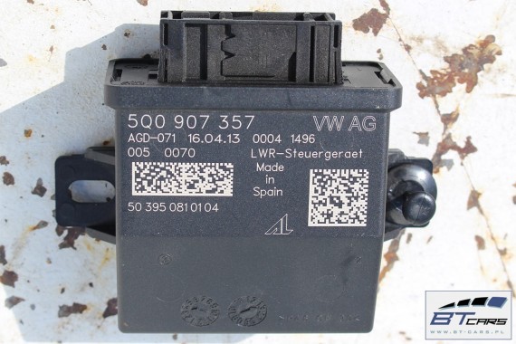 AUDI A3 TT VW GOLF 7 VII POLO PASSAT B8 TIGUAN TOURAN MODUŁ STEROWNIK ŚWIATEŁ 5Q0907357 5Q0 907 357 5Q0907357 REGULACJA ZASIĘGU