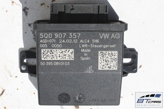 AUDI A3 TT VW GOLF 7 VII POLO PASSAT B8 TIGUAN TOURAN MODUŁ STEROWNIK ŚWIATEŁ 5Q0907357 5Q0 907 357 5Q0907357 REGULACJA ZASIĘGU