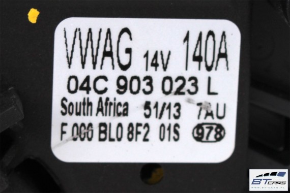VW AUDI SEAT SKODA ALTERNATOR 140A 04C903023L 04C903023T 04C 903 023 L 04C903023TX 04E903024S 04E903015P 04E903015P 04E903023J