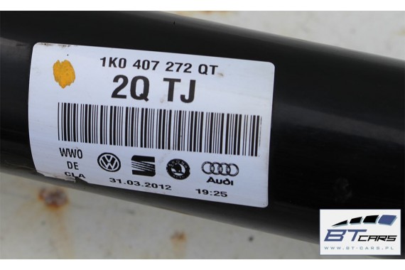 VW AUDI SKODA SEAT PÓŁOŚ PRZEDNIA 1K0407272QT 5Q0407272BN 1K0 407 272 QT 5Q0 407 272 BN