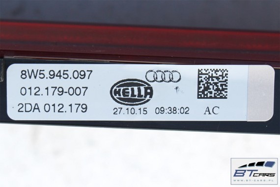 AUDI A4 SEDAN LAMPA ŚWIATŁO STOP 8W5945097 8W B9 tył tylna stopu 8W5 945 097 A8 D5 4N 8W5945097 8W5945097 8W5945097 8W5945097