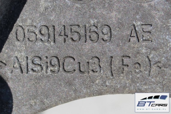 AUDI VW ŁAPA WIESZAK SILNIKA 059145169AE 059145167AE WSPORNIK POMPY 3.0 TDi diesel 059 145 169 4L 7L 7L6 059145167AE 0591451679E