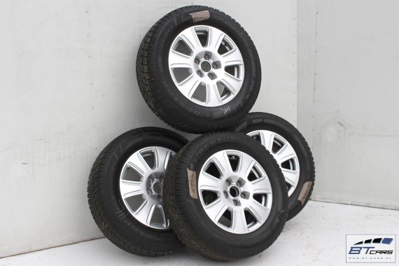 AUDI Q3 FELGI 16 cali OPONY ZIMOWE KOŁA felga  8U0601025Q 6,5J*16H2 ET33 opona ZIMA Dunlop SP Winter Sport 3D 215/65/16 98H 8U