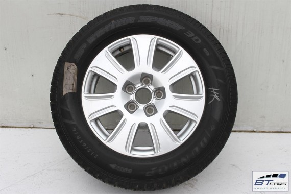 AUDI Q3 FELGI 16 cali OPONY ZIMOWE KOŁA felga  8U0601025Q 6,5J*16H2 ET33 opona ZIMA Dunlop SP Winter Sport 3D 215/65/16 98H 8U