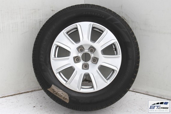 AUDI Q3 FELGI 16 cali OPONY ZIMOWE KOŁA felga  8U0601025Q 6,5J*16H2 ET33 opona ZIMA Dunlop SP Winter Sport 3D 215/65/16 98H 8U